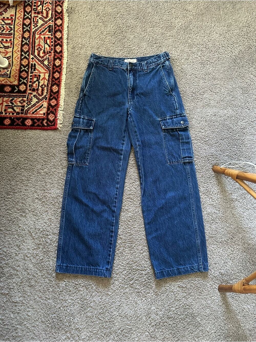 Madewell Low Slung Cargo Jeans